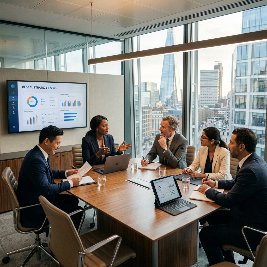 Sleek Boardroom Consultation